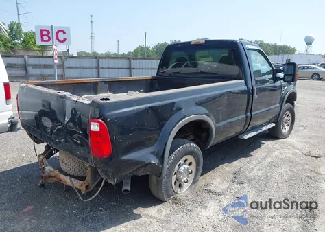 2008 Ford F-250 из США, поврежденный, VIN 1FTNF215X8EC37894